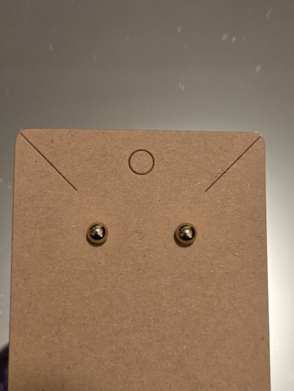 3/$10 NWOT FASHION EARRINGS Gold tone stud balls